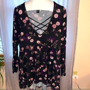 Torrid High-low Floral Baby Doll